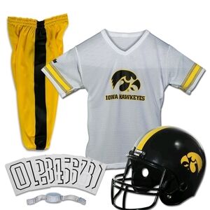 Iowa Hawkeyes Youth Football Uniform Set
